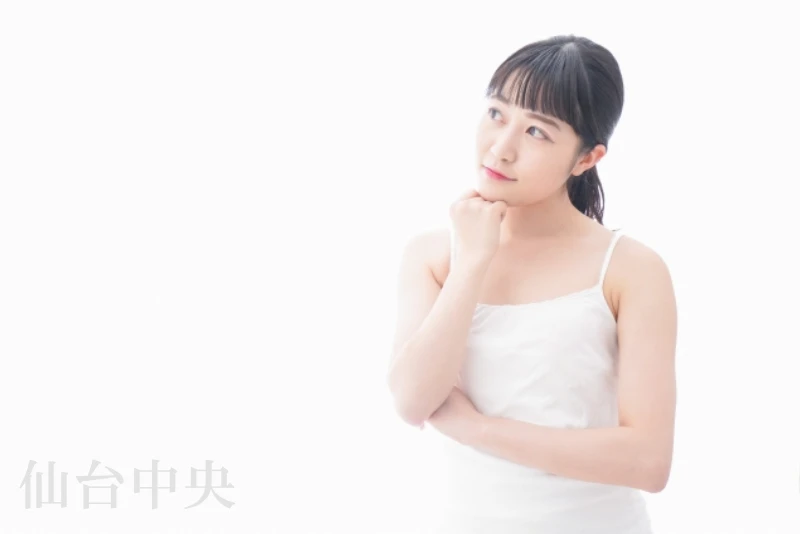 膣の緩みに関して悩む女性のイメージ